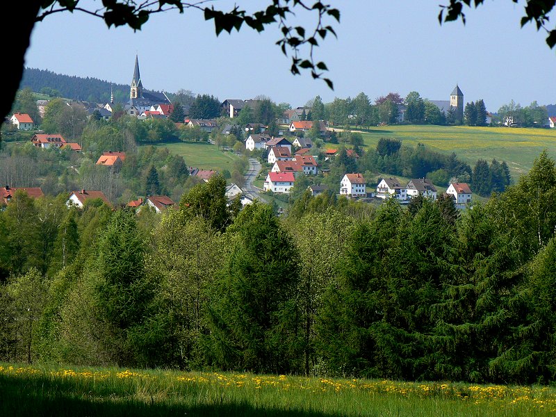 Landschaft um Bischofsgrün