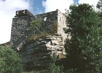 Ruin Of The Castle Epprechtstein Near Kirchenlamitz