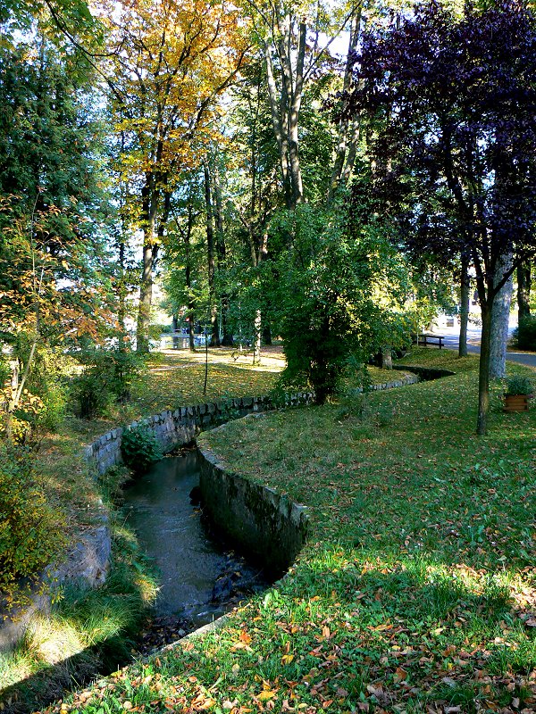 Kirchenlamitz - Die Lamitz im Stadtpark