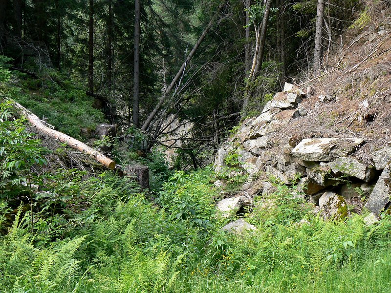 Stillgelegter Steinbruch am Epprechtstein