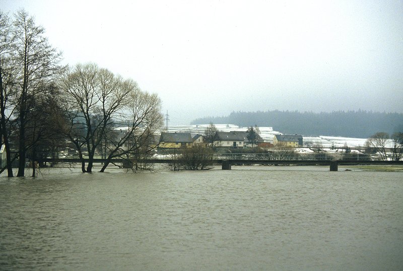 Überschwemmung im Egertal