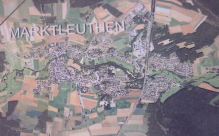 Satelitenbild Marktleuthen von der grenzenlosen Gartenschau in Marktredwitz 2006