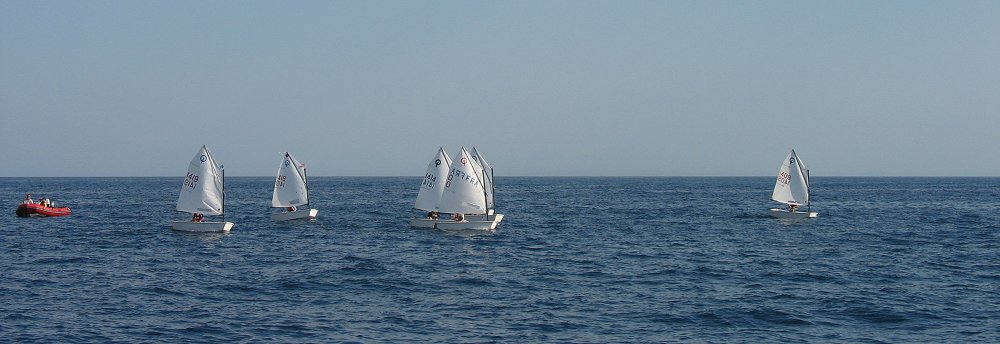 Segelschule vor Monaco