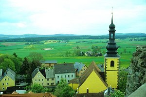 Aussicht von der Burgruine