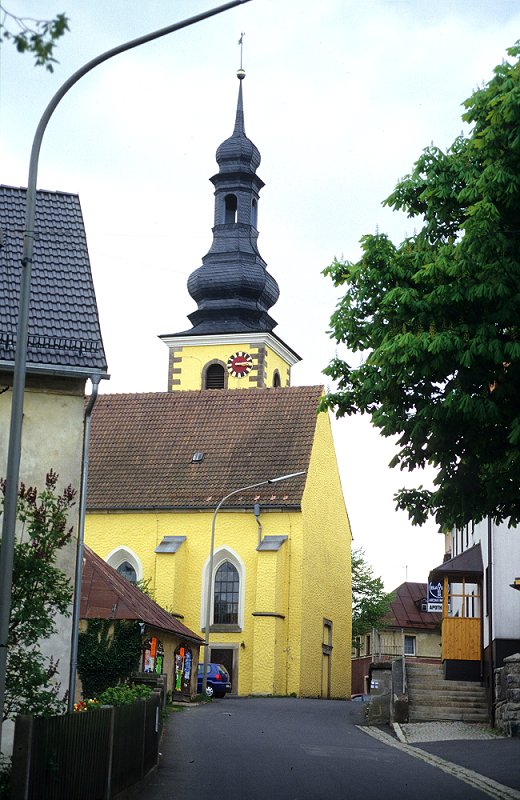 Die evangelische Kirche von Thierstein