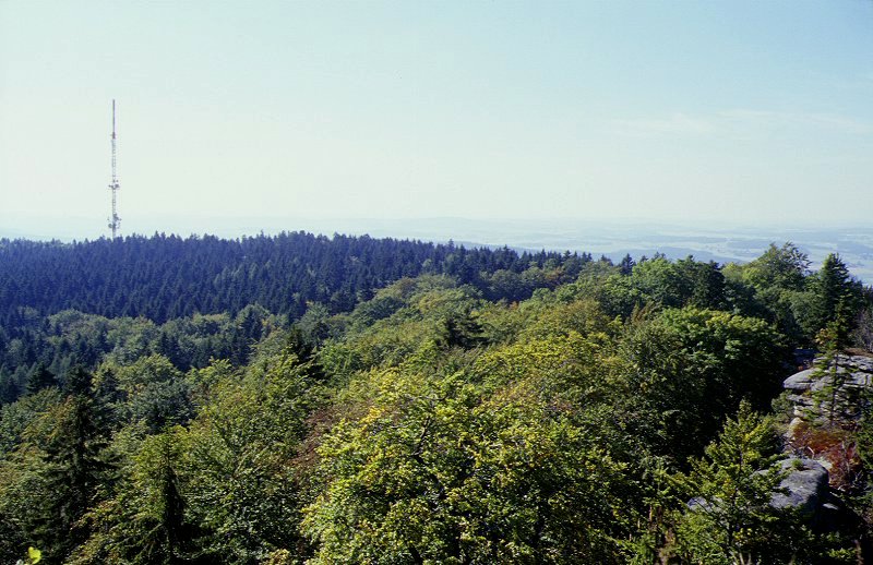 Waldstein - Aussicht Richtung Westen