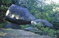 Waldstein - Felsengruppe im Gipfelbereich