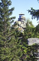 Waldstein - Aussichtskanzel "Sch�ssel"