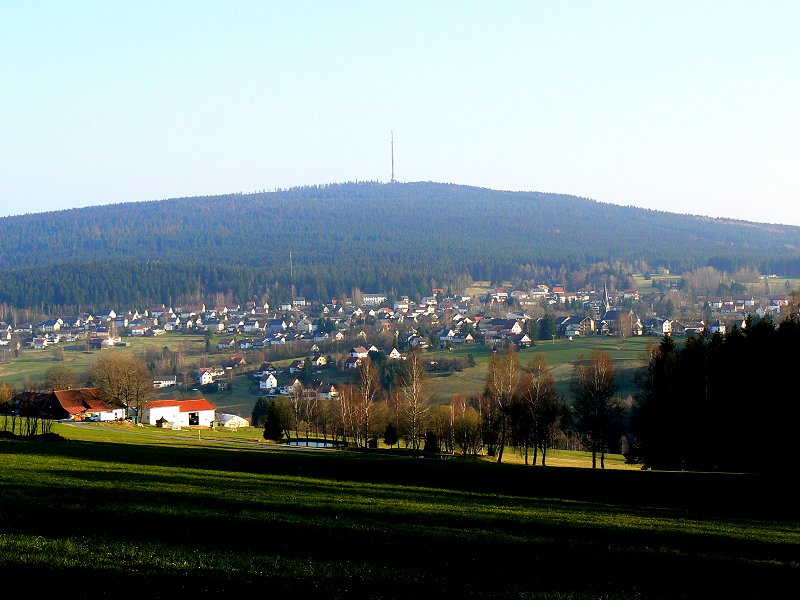 Der Ochsenkopf bei Bischofsgrün