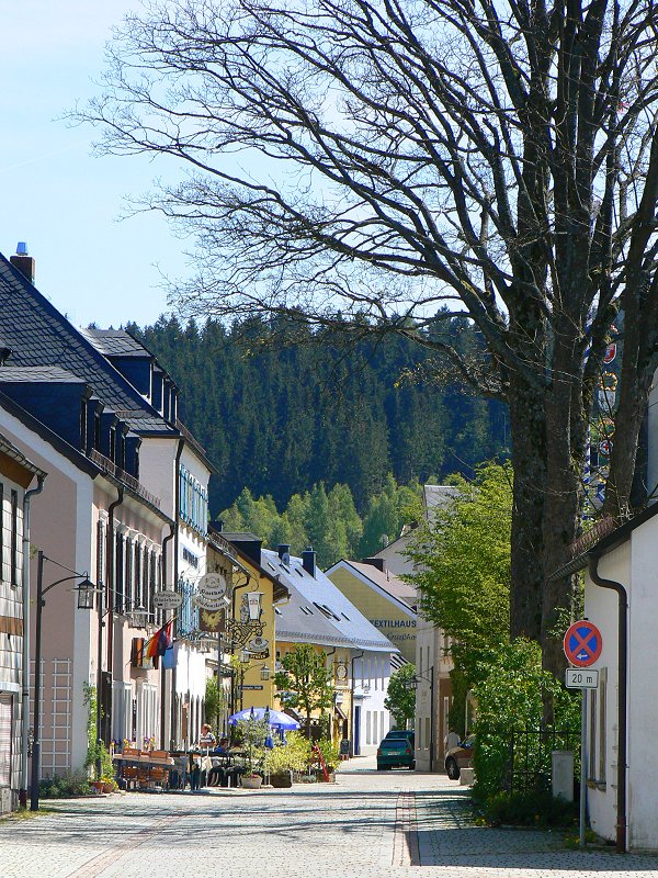 In der Altstadt von Bischofsgrün