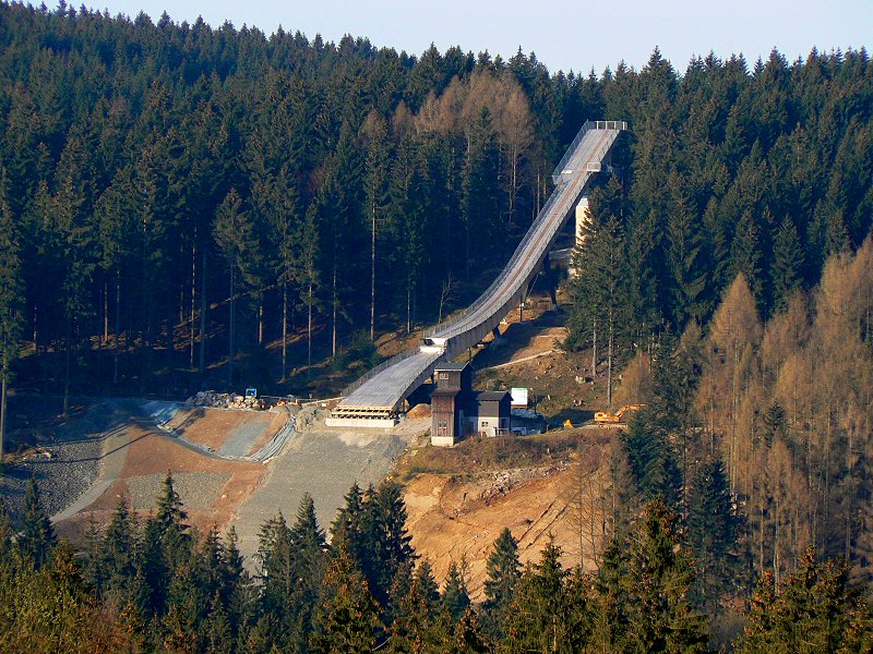 Ski-Sprungschanze in Bischofsgrün