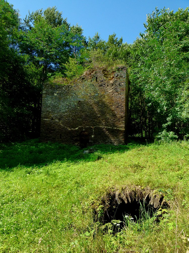 Kellergewölbe am Burgturm von Markhausen