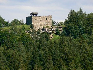 Burgruine Epprechtstein im Fichtelgebirge