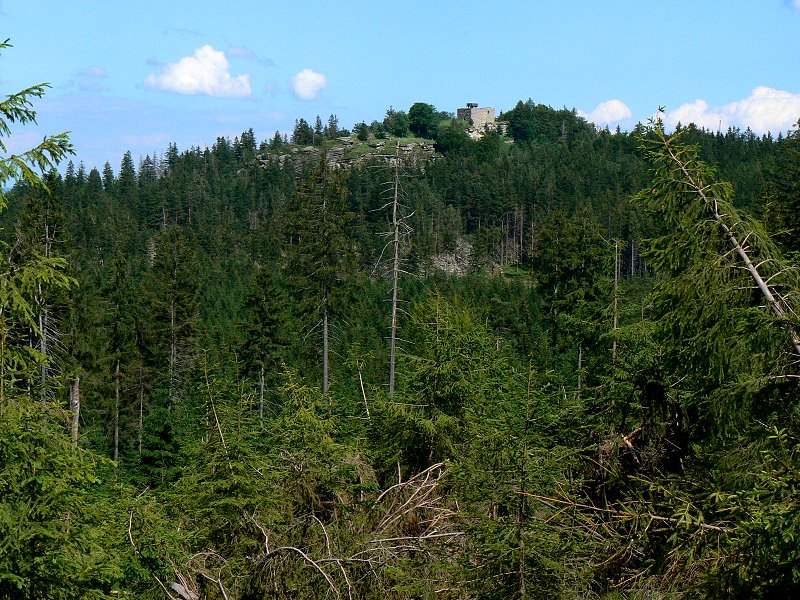 Der Epprechtstein im Fichtelgebirge