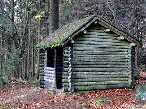 Schutzhütte für Wanderer