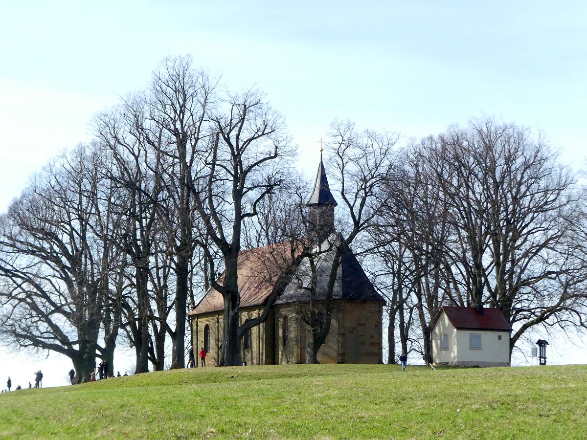 Die Sankt-Veit-Kapelle auf dem Ansberg (Veitsberg) bei Ebensfeld