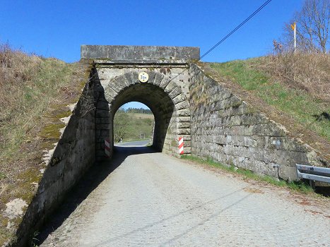 Die Straßenbrücke zwischen Marktschorgast und Rohrersreuth