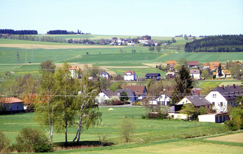 Hohenbuch ber Marktleuthen, der Mittelpunkt der Welt