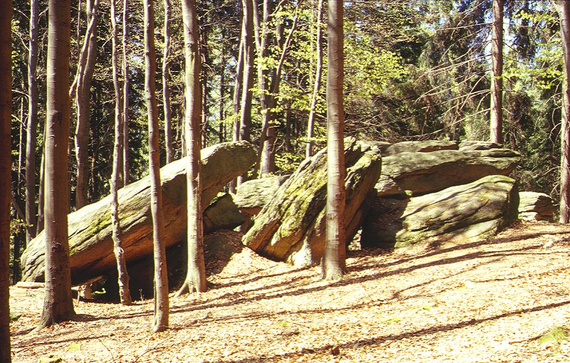 Zigeugersteine am Kornberg im Fichtelgebirge