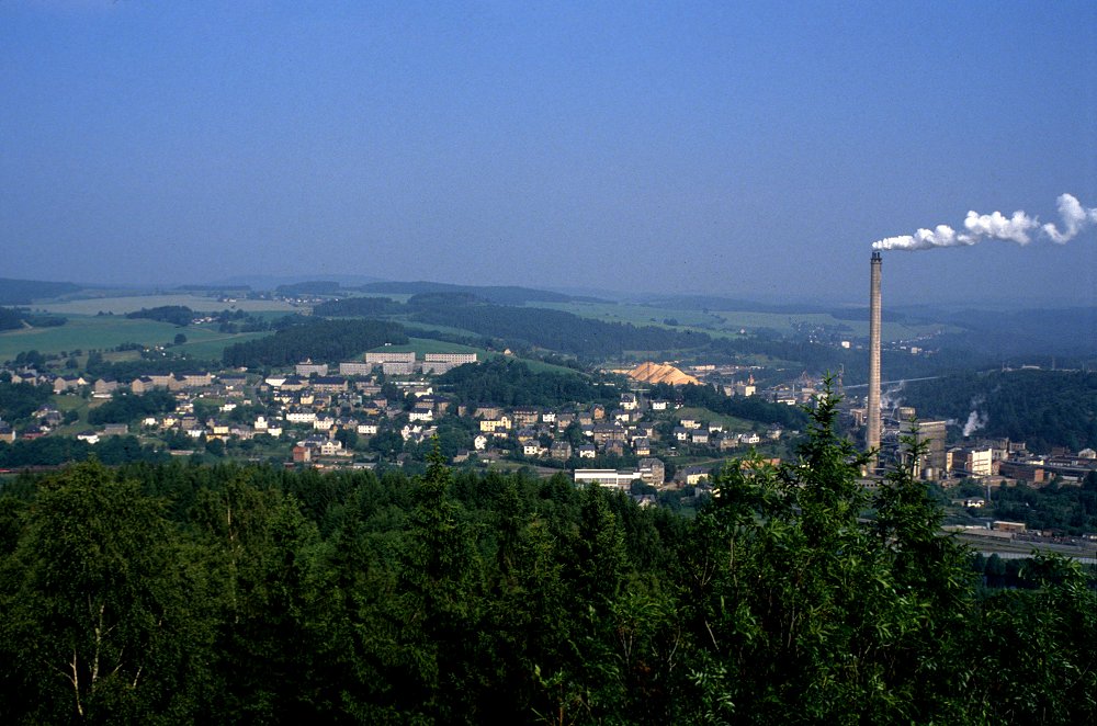 Blankenstein vom Wiedeturm auf dem Wolfstein