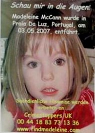 Maddie McCann verschwand 2007 in Portugal