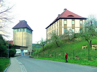 Das Schloss Maineck und die alte Malzfabrik