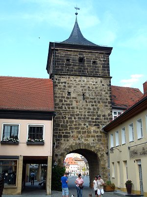 Das Untere Tor, ein Stadttor in Lichtenfels