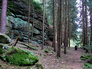 Felsformation am Bibersberg