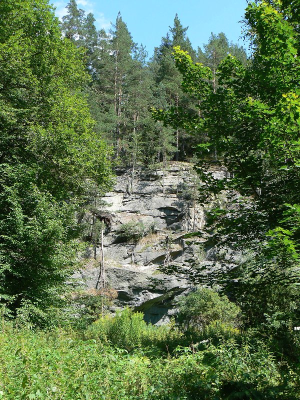 Marktleuthen: Alter Steinbruch am Bibersberg