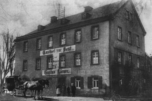 Gasthof zur Post um 1910