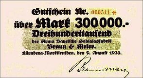 Notgeld - Lohngutscheine
