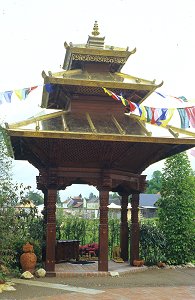Pagode aus Nepal