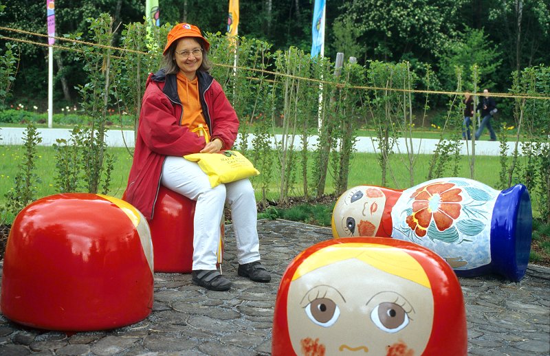 Grenzenlose Gartenschau - Russische Matroschkas