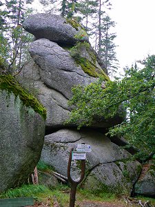 Felsformationen aus Granit