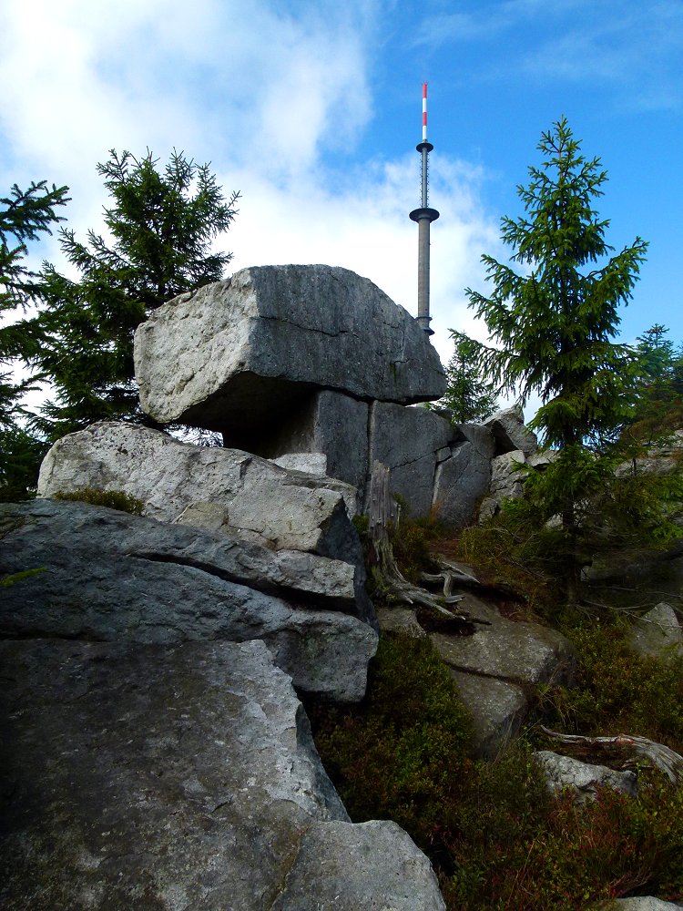 Goethe-Felsen am Ochsenkopf