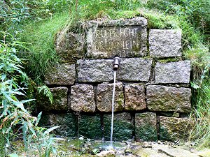 Der Rupprecht-Brunnen am Ochsenkopf