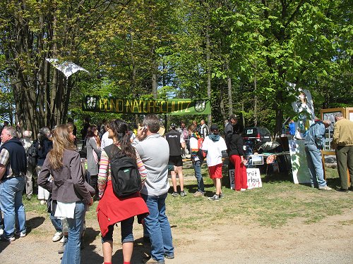 Demo auf dem Waldstein