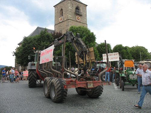 Traktordemo 6. Juli 2008