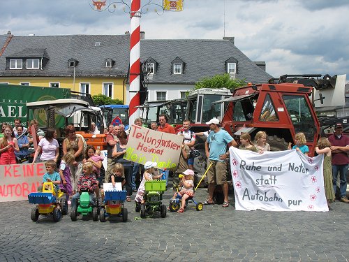 Traktordemo 6. Juli 2008