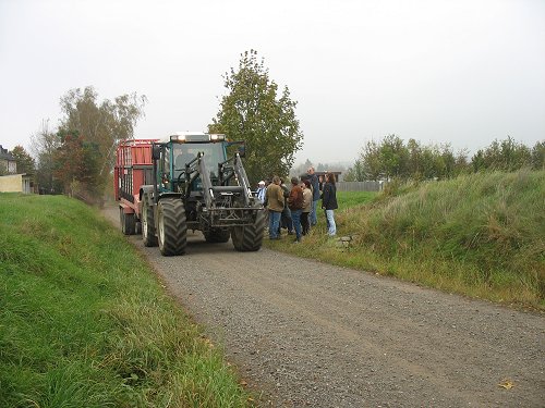 Trassenführung über den Galgenberg