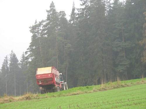 Trassenführung über den Galgenberg