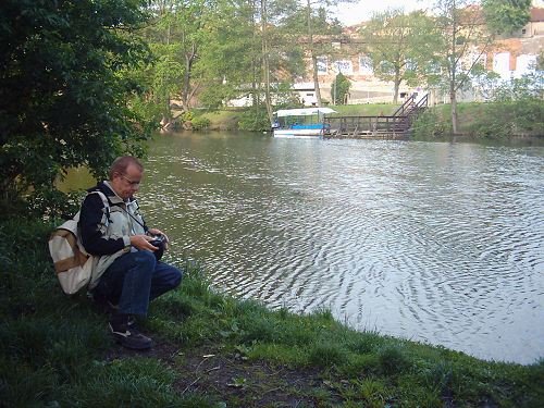 Blick vom anderen Egerufer