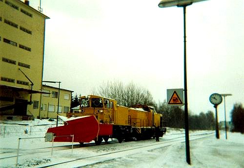 Eisenbahnschneepflug