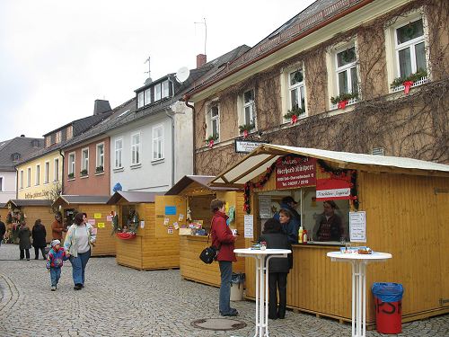 Buden am Markt