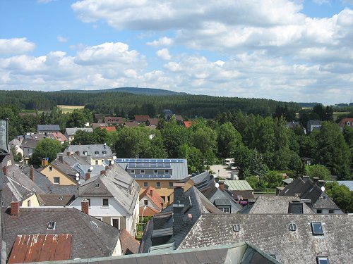 Blick über die Dächer Marktleuthens