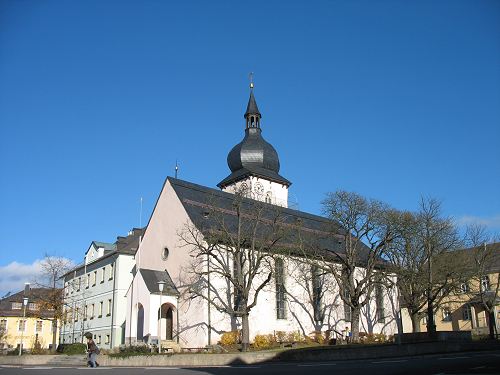 Satelitenbild Marktleuthen von der grenzenlosen Gartenschau in Marktredwitz 2006