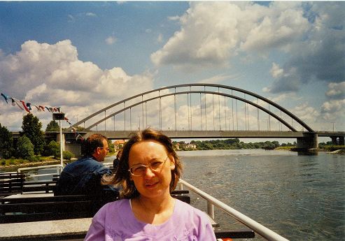 Auf der Donau bei Regensburg