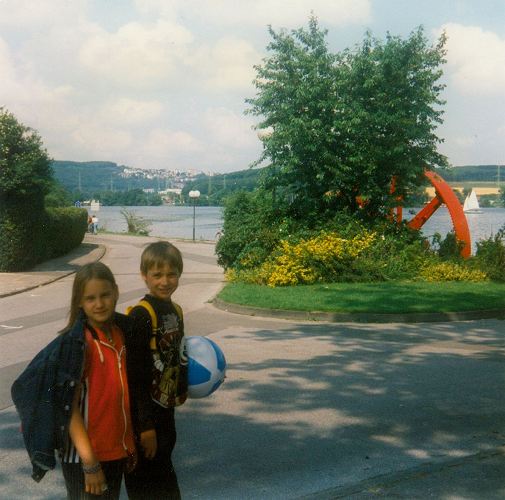 Stausee bei Wetter an der Ruhr