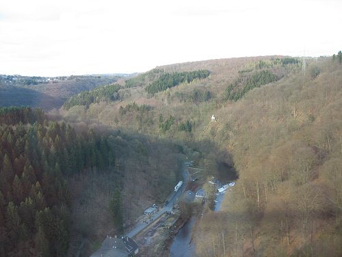 Blick von der Müngstener Brücke