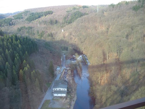 Blick von der Müngstener Brücke